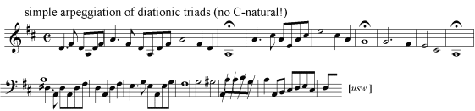 fig. 3: First theme, according to Beethoven’s early sketches.