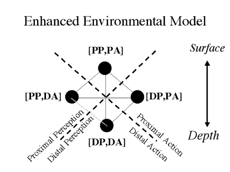 Figure 4. Extending Brunswik’s Environmental Model to Interactive Situations